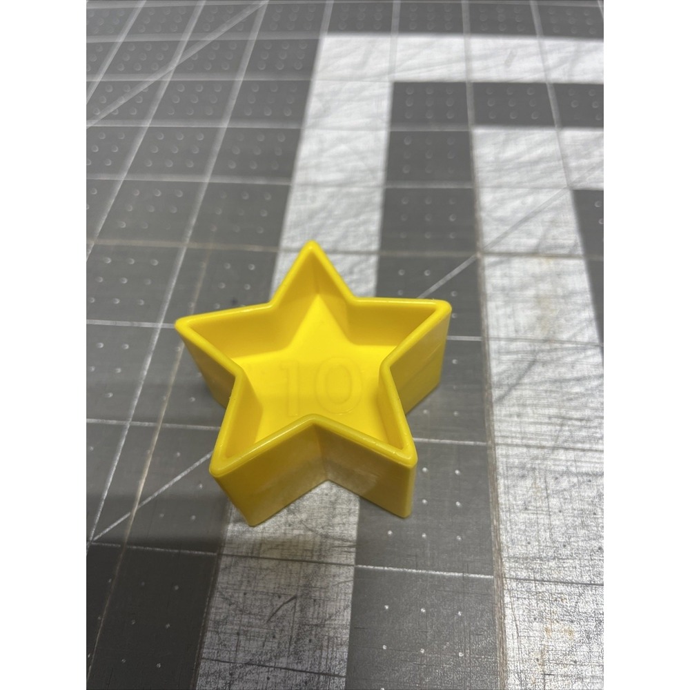 Tupperware TUPPERTOYS Shape O Ball Sorter Toy Replacement Piece NINE #10 STAR